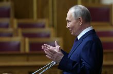 ISW: V. Putinas siekia apriboti S. Šoigu galią ir baudžia jį, kad neįvykdė Kremliaus karo tikslų
